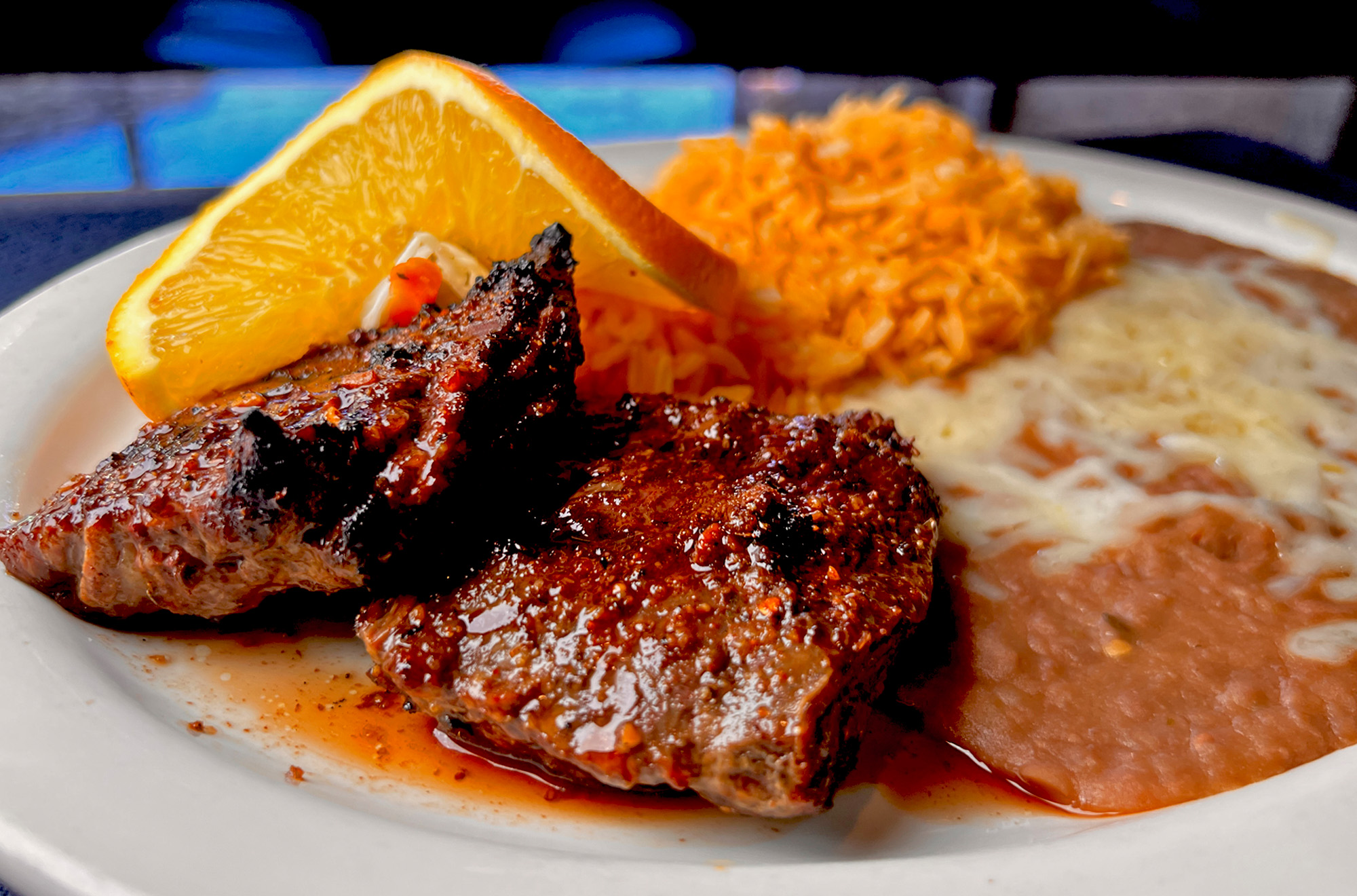 Flank Steak Plate at Capitola Diner