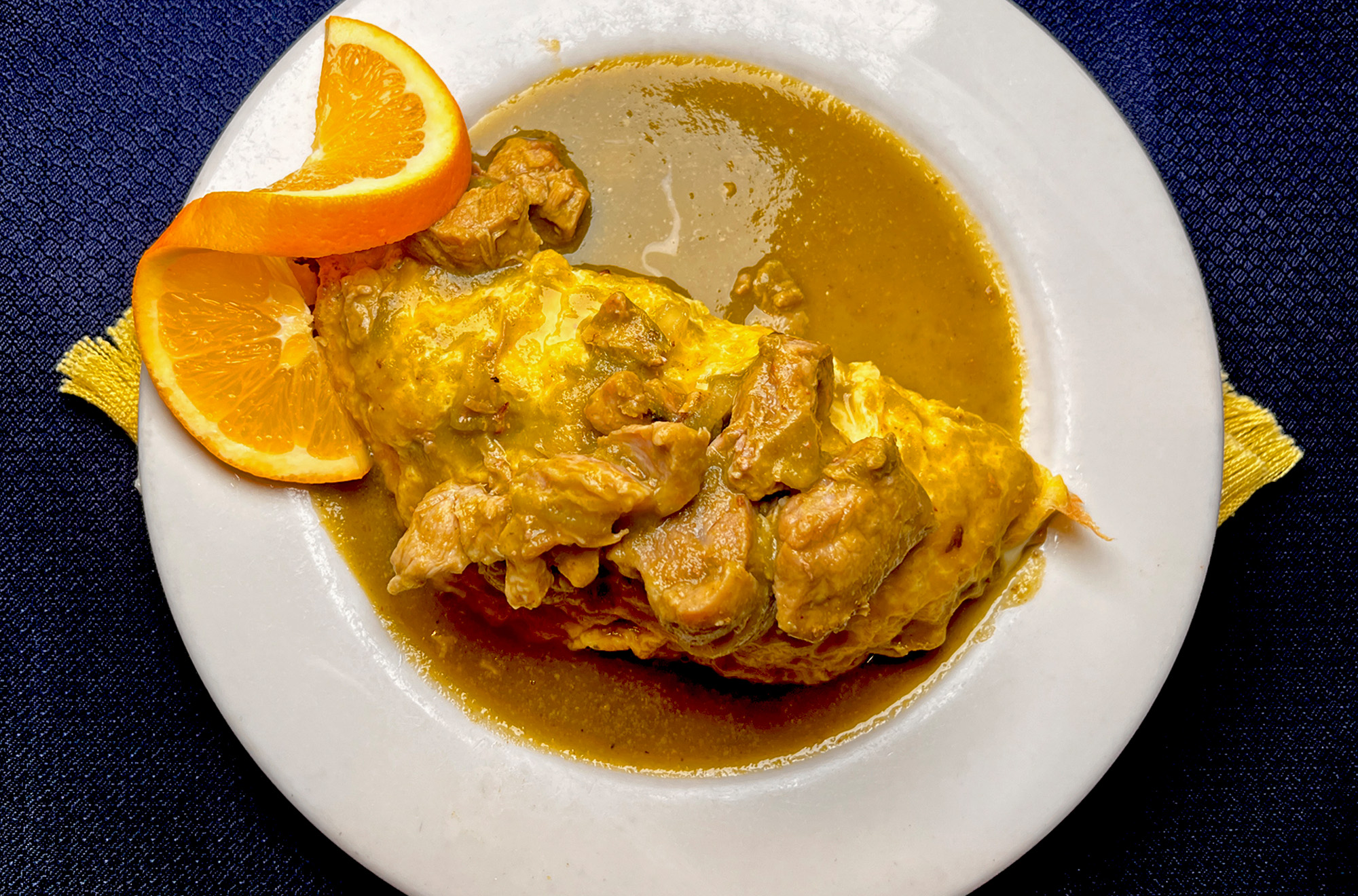 Spicy Green Chili Omelette at Capitola Diner