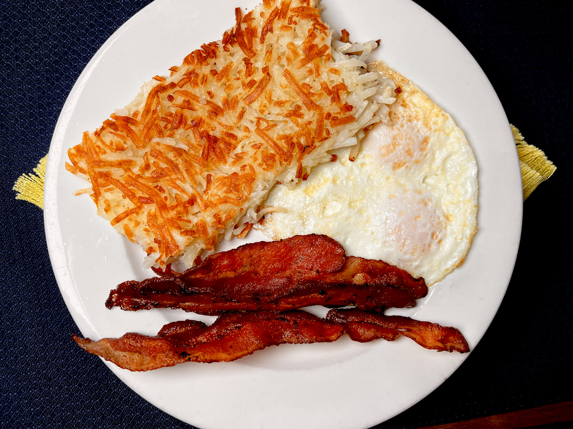 Hushbrown Bacon Eggs