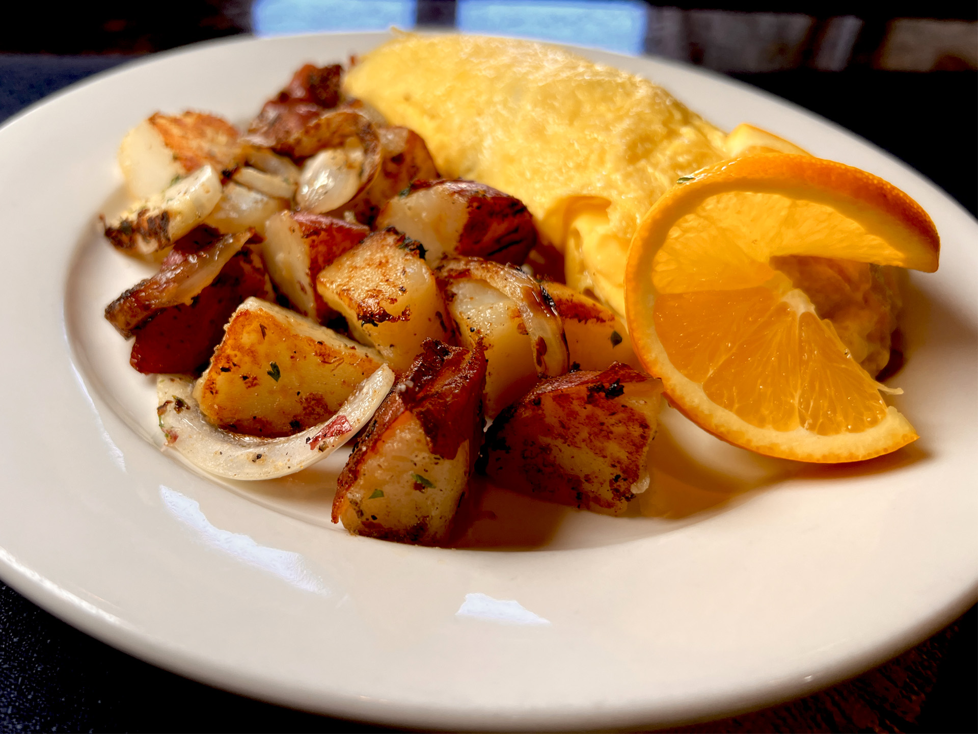 Roasted Potatoes Omelete Full