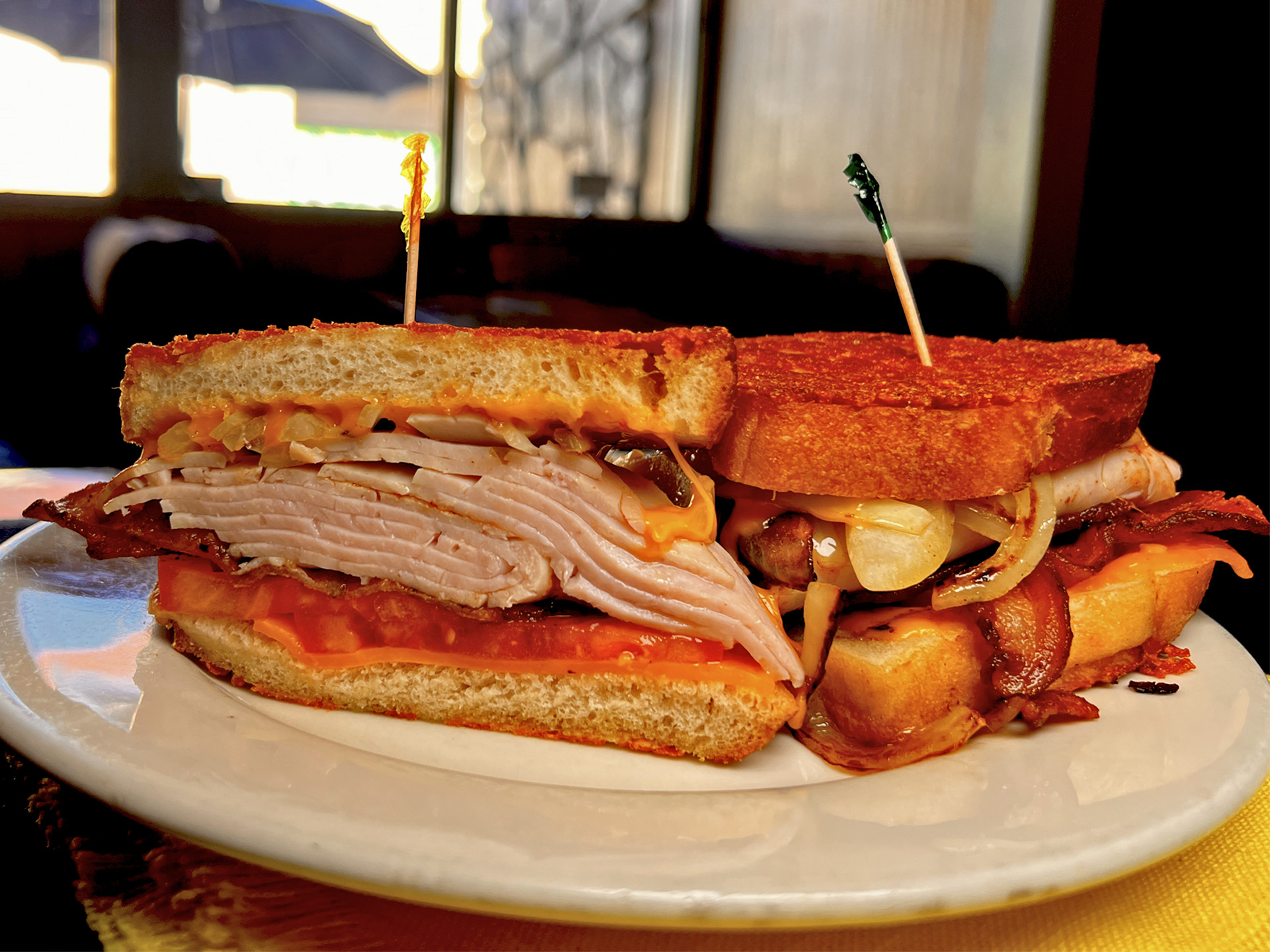 Turkey Grilled Cheese Sandwitch Full