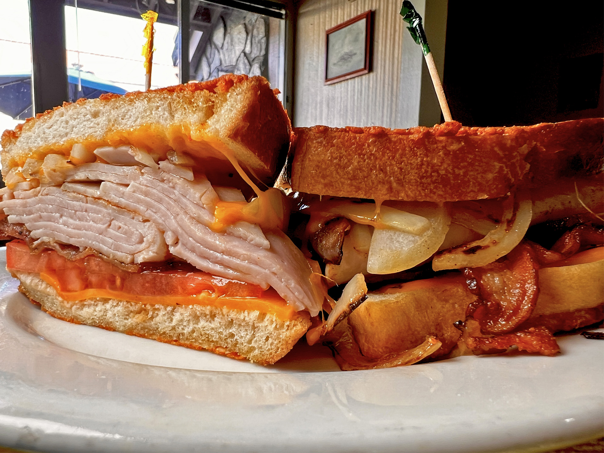 Turkey Grilled Cheese Sandwitch